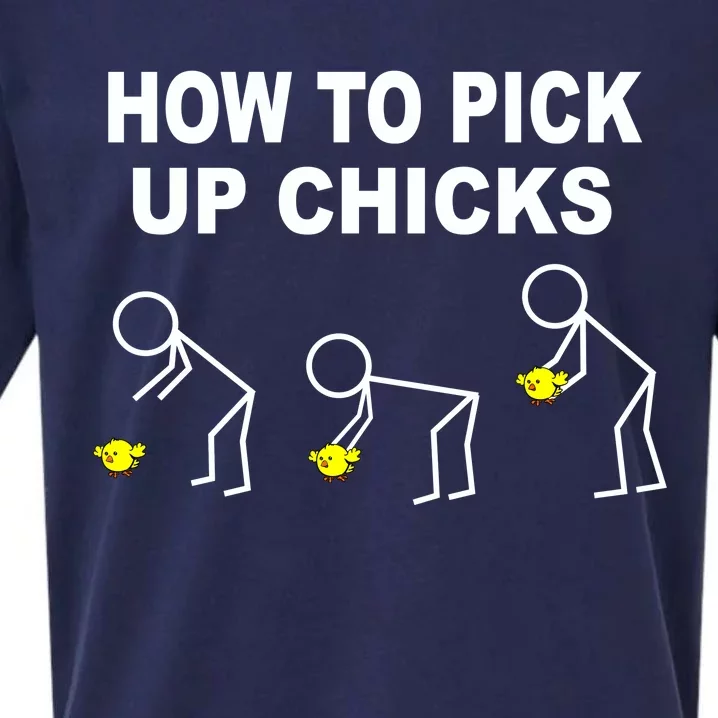 How To Pick Up Chicks Sueded Cloud Jersey T-Shirt