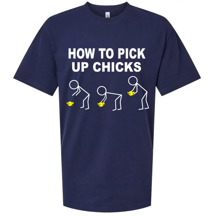 How To Pick Up Chicks Sueded Cloud Jersey T-Shirt