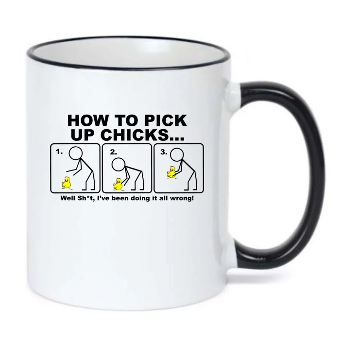 How To Pick Up Doing It Wrong Black Color Changing Mug