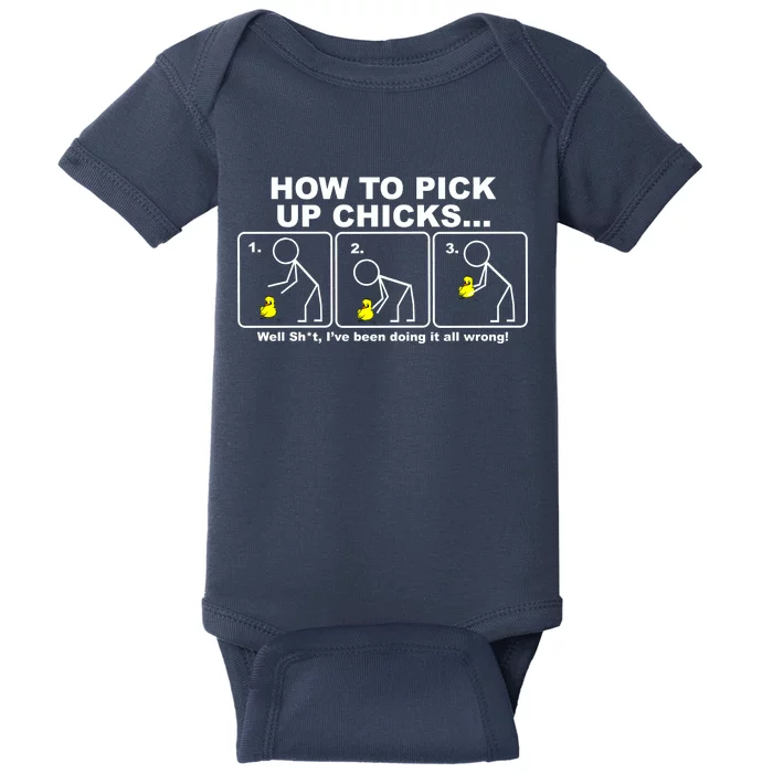 How To Pick Up Doing It Wrong Baby Bodysuit