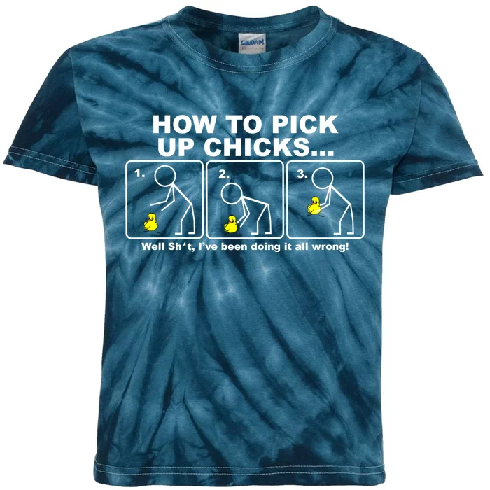 How To Pick Up Doing It Wrong Kids Tie-Dye T-Shirt