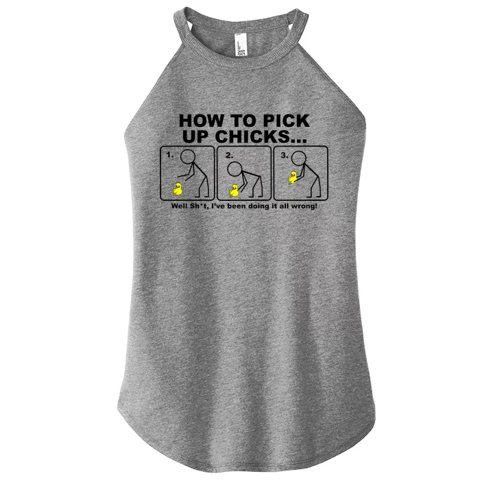 How To Pick Up Doing It Wrong Women’s Perfect Tri Rocker Tank