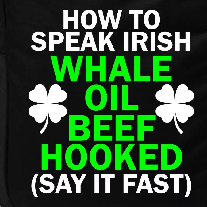 How To Speak Irish Impact Tech Backpack