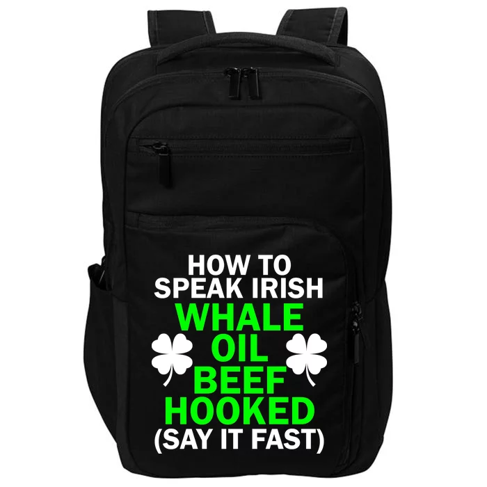 How To Speak Irish Impact Tech Backpack