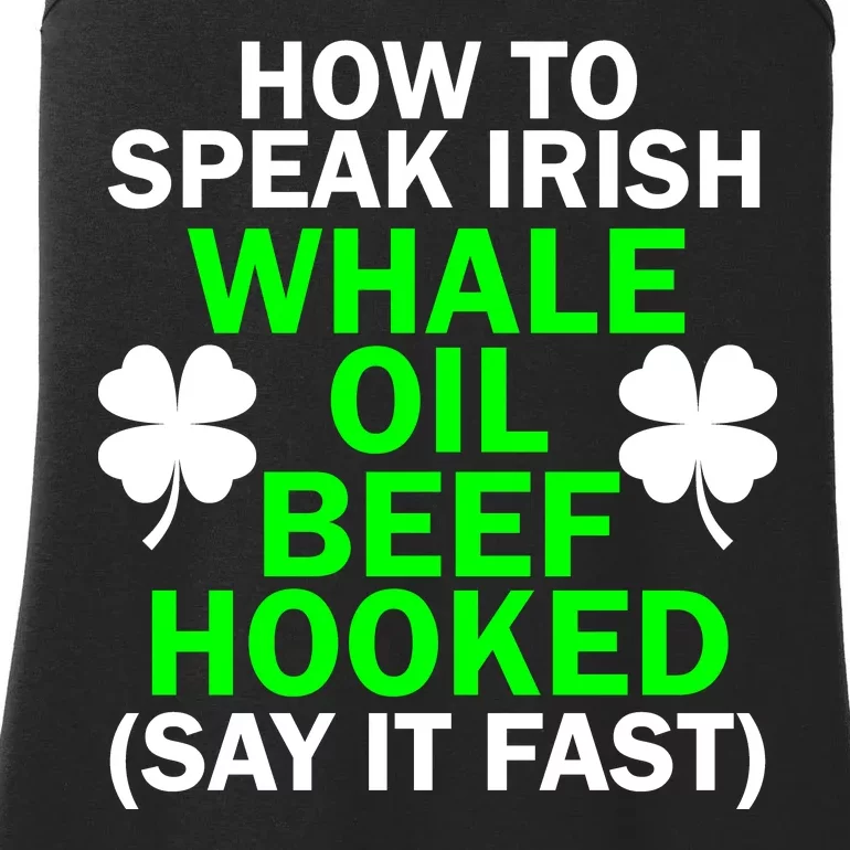 How To Speak Irish Ladies Essential Tank