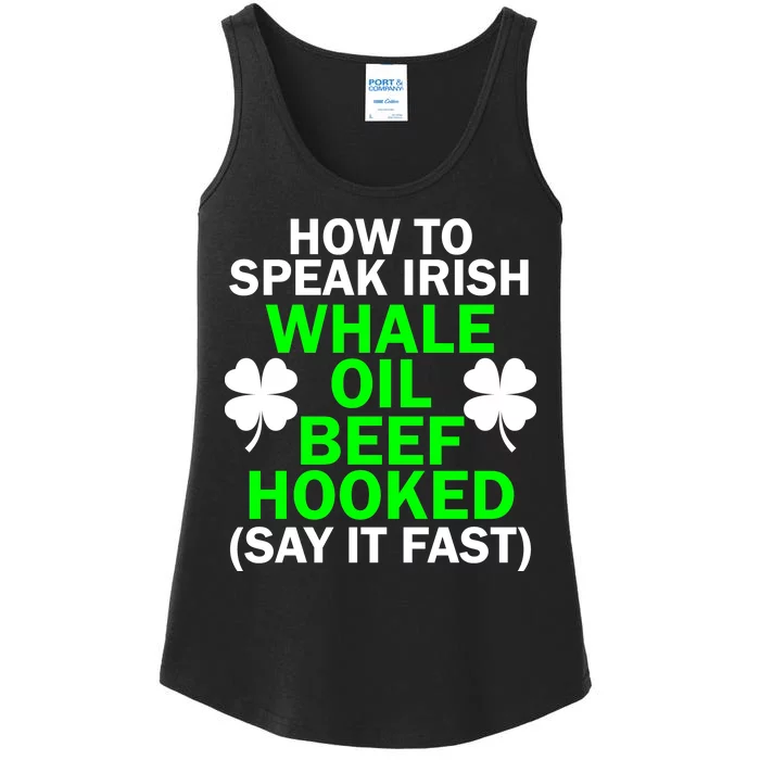 How To Speak Irish Ladies Essential Tank