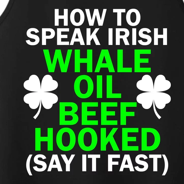 How To Speak Irish Performance Tank