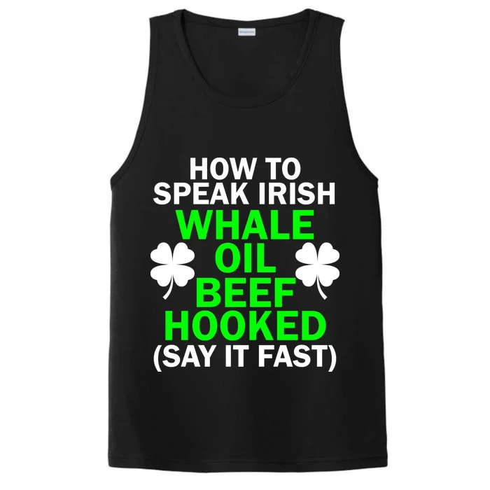 How To Speak Irish Performance Tank