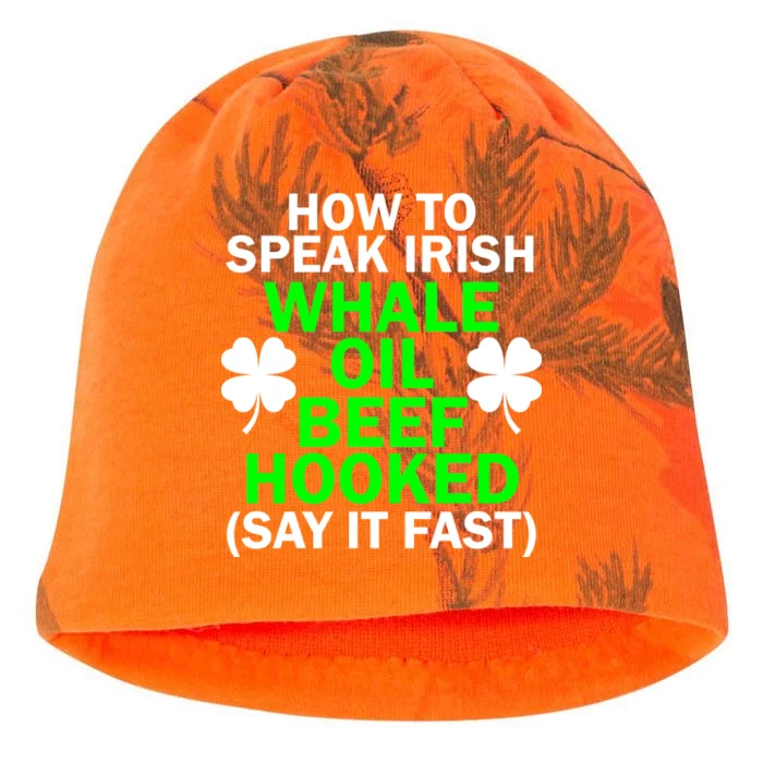 How To Speak Irish Kati - Camo Knit Beanie