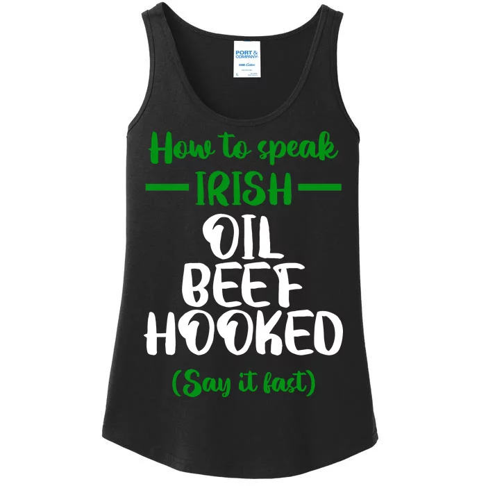 How to speak irish Funny Ladies Essential Tank