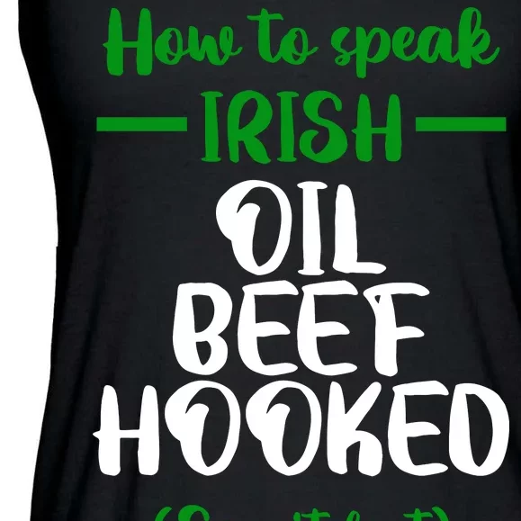 How to speak irish Funny Ladies Essential Flowy Tank