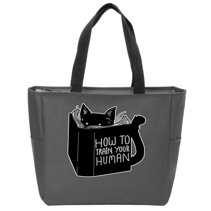 How To Train Your Human Zip Tote Bag