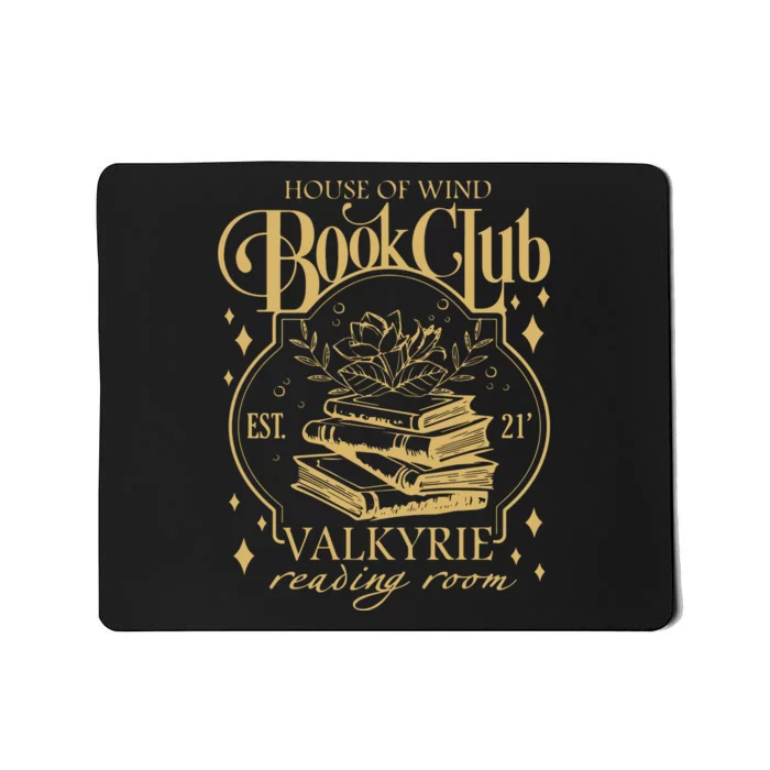 House Of Wind Book Club Mousepad