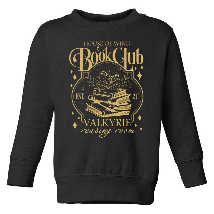 House Of Wind Book Club Toddler Sweatshirt