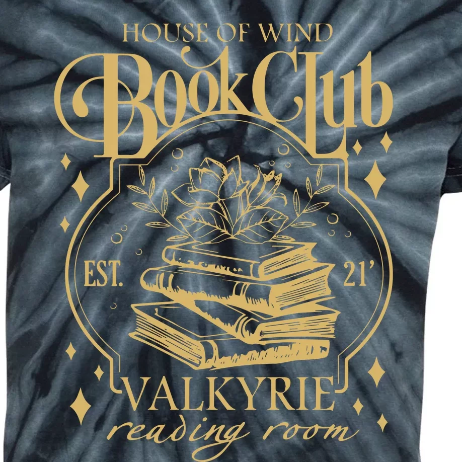 House Of Wind Book Club Kids Tie-Dye T-Shirt