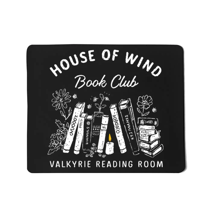 House Of Wind Book Club Mousepad