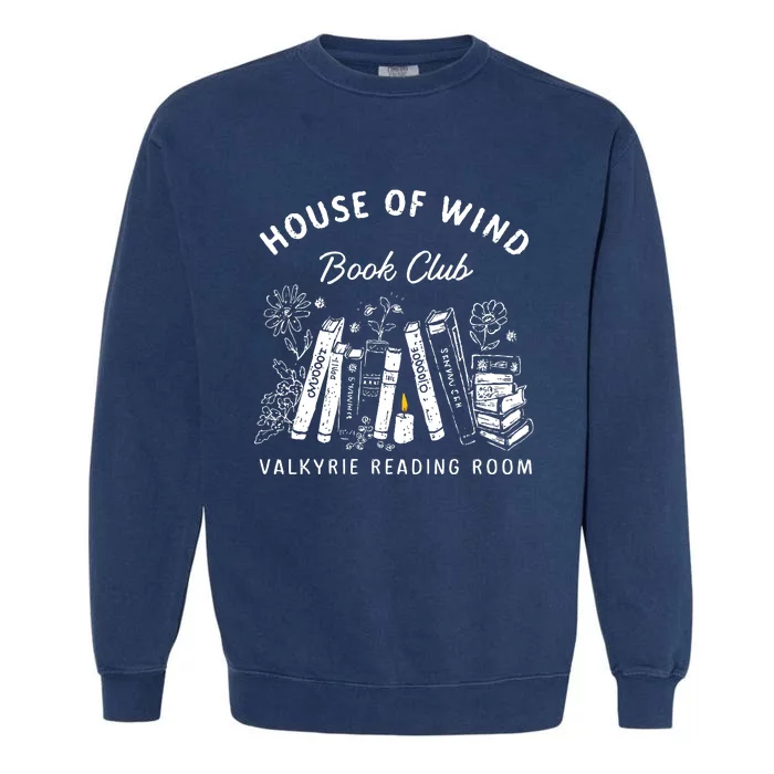 House Of Wind Book Club Garment-Dyed Sweatshirt