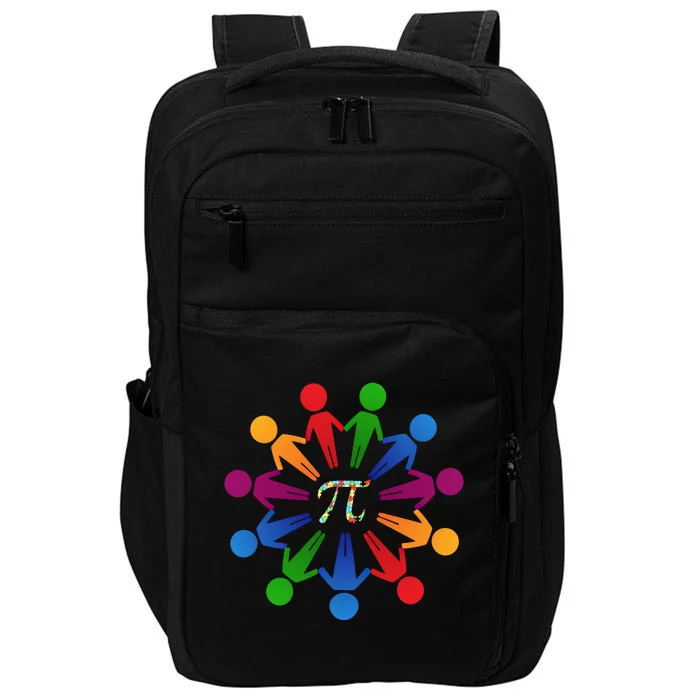 Happy Outfit With Pi Day Gift Impact Tech Backpack