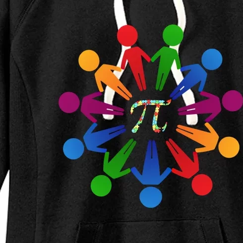 Happy Outfit With Pi Day Gift Women's Fleece Hoodie