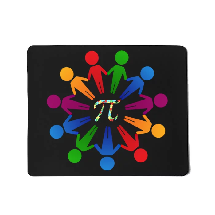 Happy Outfit With Pi Day Gift Mousepad