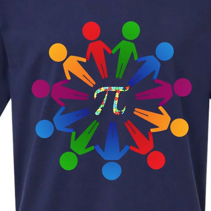 Happy Outfit With Pi Day Gift Sueded Cloud Jersey T-Shirt