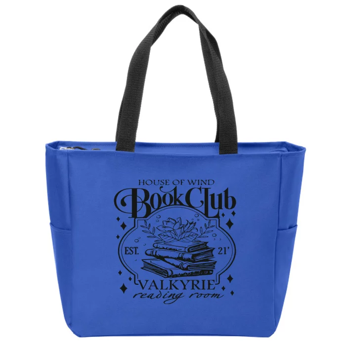 House Of Wind Library Velaris Acotar Book Club Zip Tote Bag