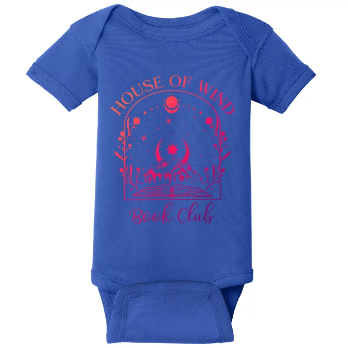 House Of Wind Book Club Book Lover Bookworm Bookish Reader Gift Baby Bodysuit