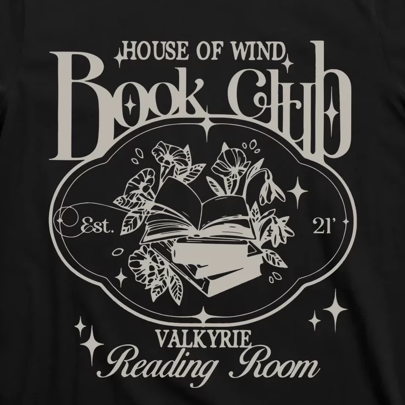 House Of Wind Book Club Acotar Library Velaris T-Shirt