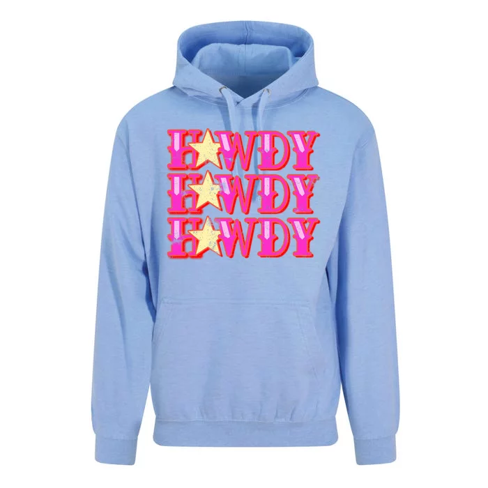 Howdy Rodeo Western Retro Vintage Country Southern Unisex Surf Hoodie