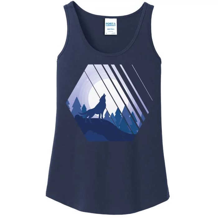 Howling Wolf Ladies Essential Tank