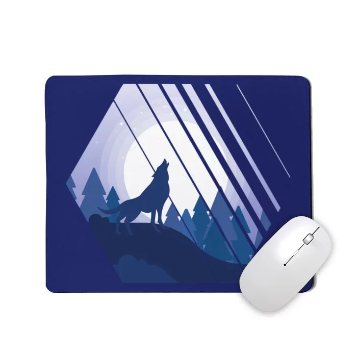 Howling Wolf Mousepad