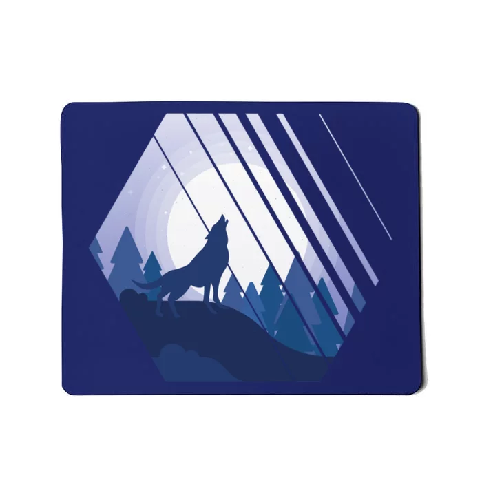 Howling Wolf Mousepad