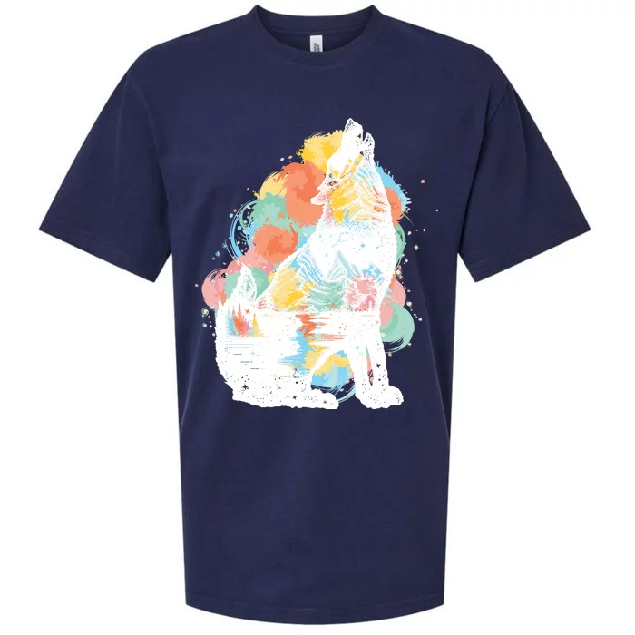 Howling Wolf Wilderness Sueded Cloud Jersey T-Shirt