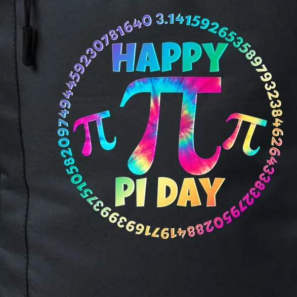 Happy Pi 3.14 Day Rainbow Tie Dye Daily Commute Backpack