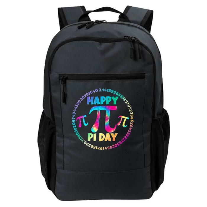 Happy Pi 3.14 Day Rainbow Tie Dye Daily Commute Backpack