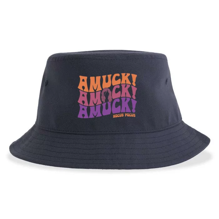 Hocus Pocus Amuck Amuck Amuck Halloween Costume Sustainable Bucket Hat