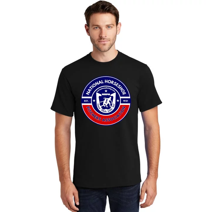 Horseshoe Pitchers Association Nhpa Alternate Logo Tall T-Shirt