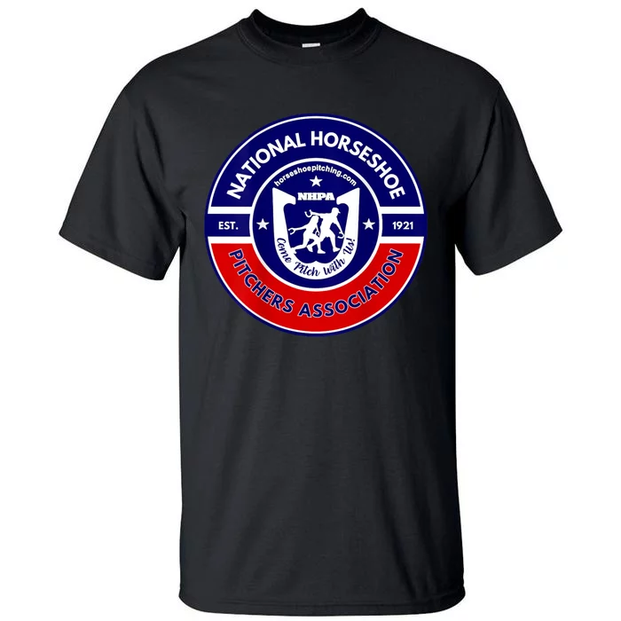 Horseshoe Pitchers Association Nhpa Alternate Logo Tall T-Shirt