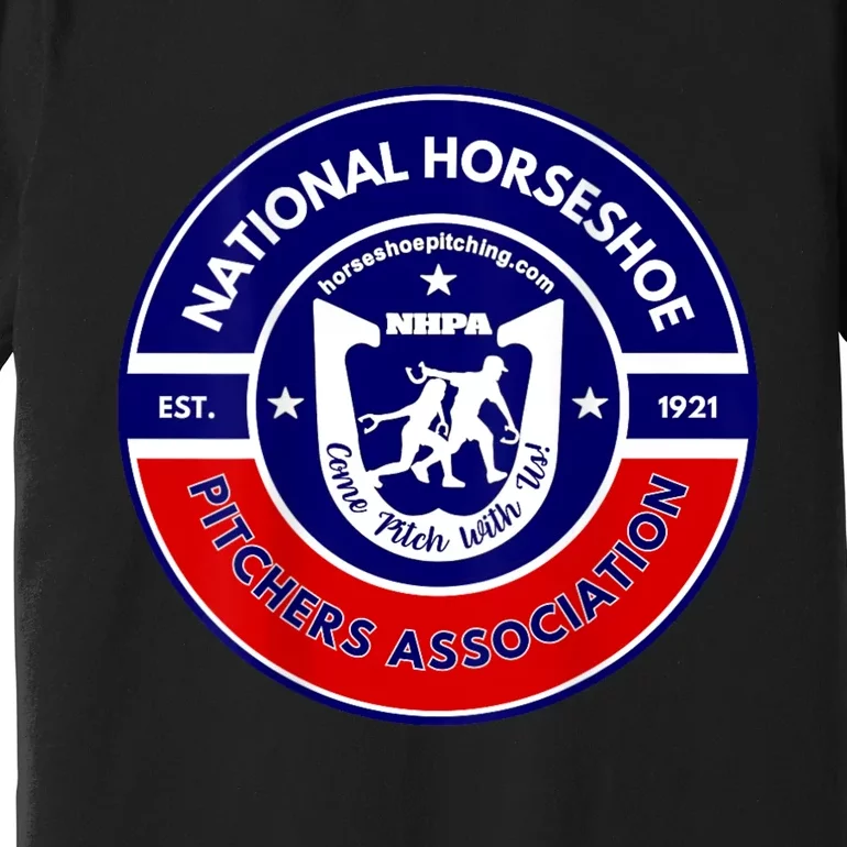 Horseshoe Pitchers Association Nhpa Alternate Logo Premium T-Shirt