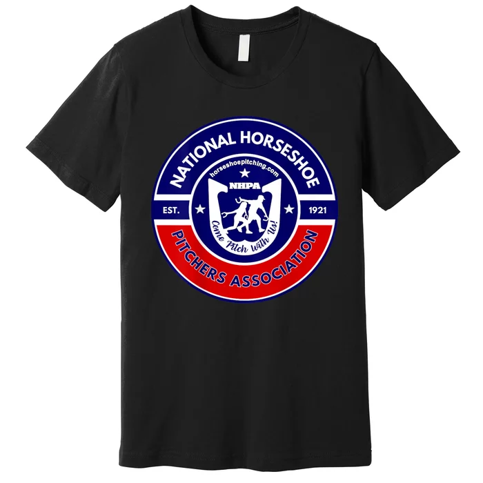 Horseshoe Pitchers Association Nhpa Alternate Logo Premium T-Shirt