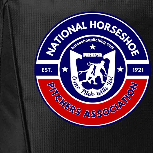 Horseshoe Pitchers Association Nhpa Alternate Logo City Backpack