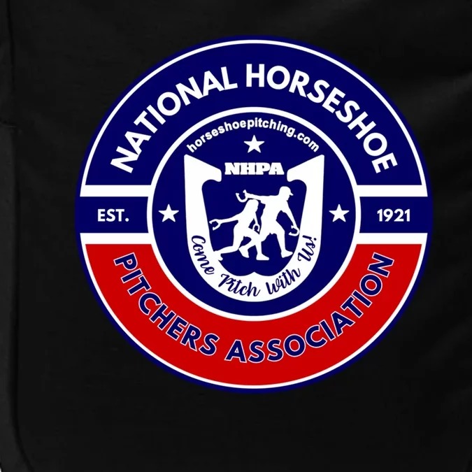 Horseshoe Pitchers Association Nhpa Alternate Logo Impact Tech Backpack