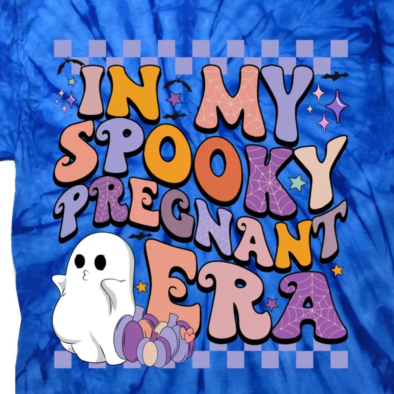 Halloween Pregnancy Announcet In My Spooky Pregnant Era Gift Tie-Dye T-Shirt