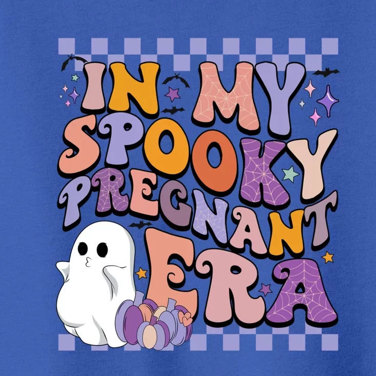 Halloween Pregnancy Announcet In My Spooky Pregnant Era Gift Toddler T-Shirt