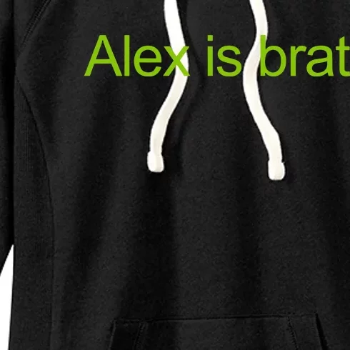 Hattie Piastri Alex Is Brat Women's Fleece Hoodie