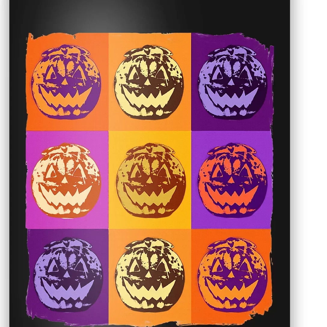 Halloween Pop Art Pumpkin Lover Poster