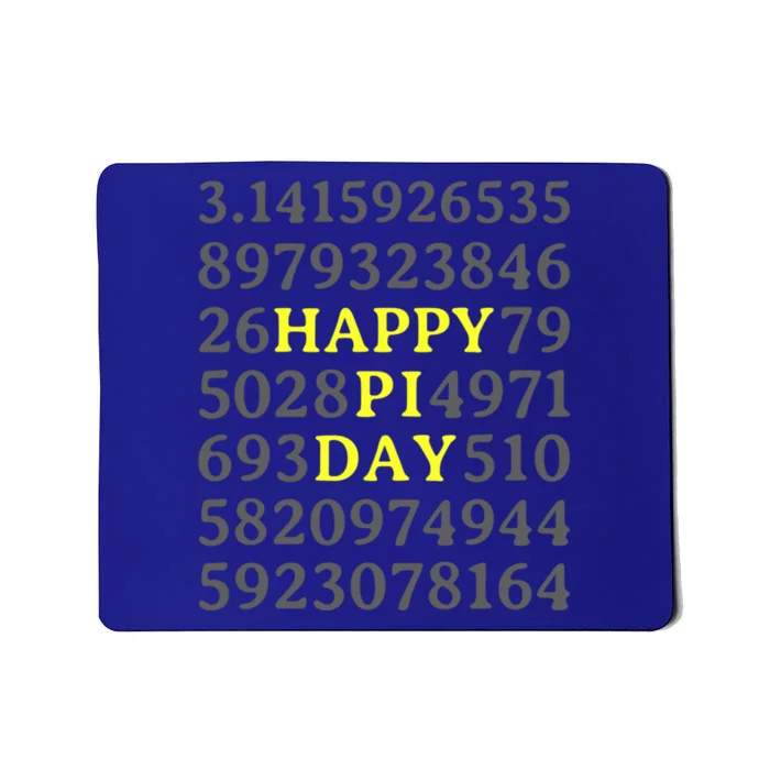 Happy Pi Approximation Day 3 14 Gift Mousepad