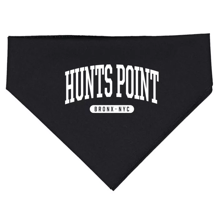 Hunts Point Bronx Ny Souvenirs & Gifts Nyc Bronx New York Hunts Point USA-Made Doggie Bandana