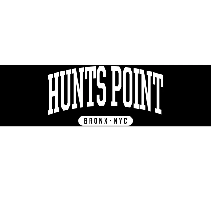 Hunts Point Bronx Ny Souvenirs & Gifts Nyc Bronx New York Hunts Point Bumper Sticker