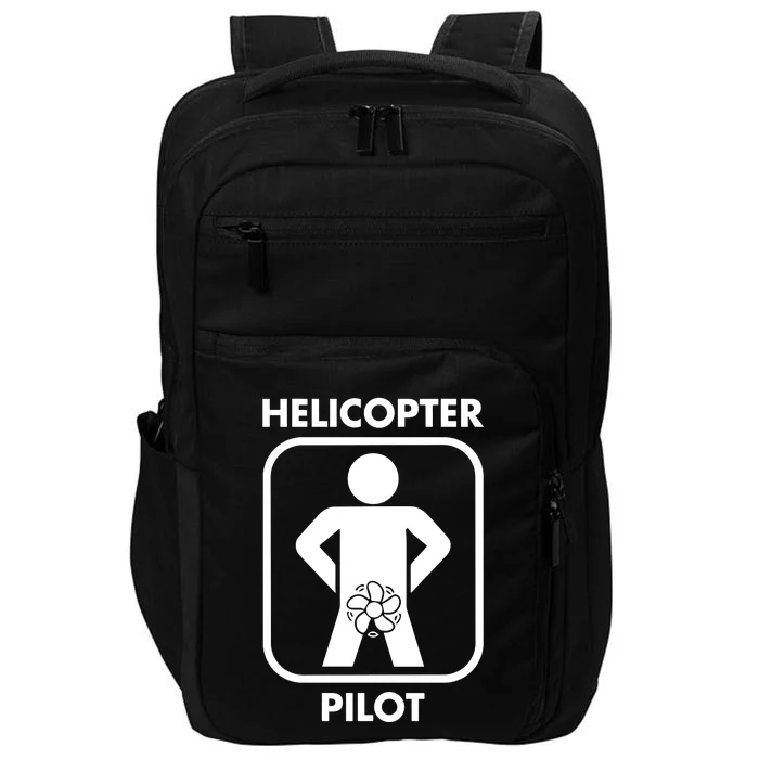 Helicopter Pilot Black Impact Tech Backpack